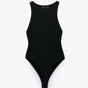 Zara halter neck bodysuit